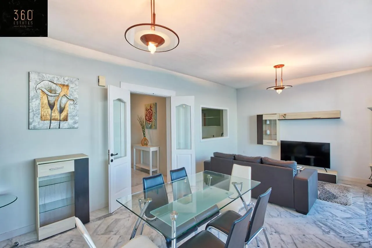 Apartment Seafront 3Br Apt In Tower Rd Sliema Opposite Beach By 360 Estates
