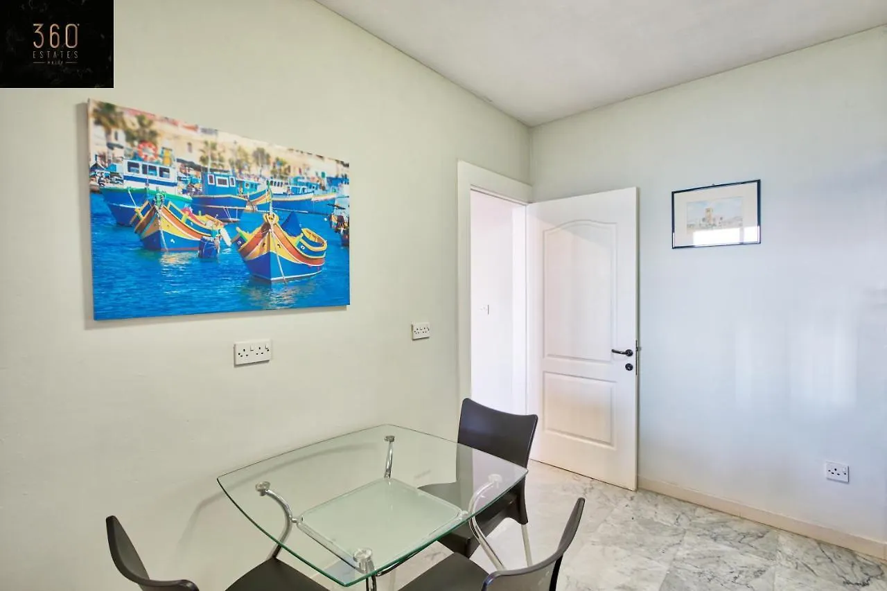 Apartment Seafront 3Br Apt In Tower Rd Sliema Opposite Beach By 360 Estates Malta